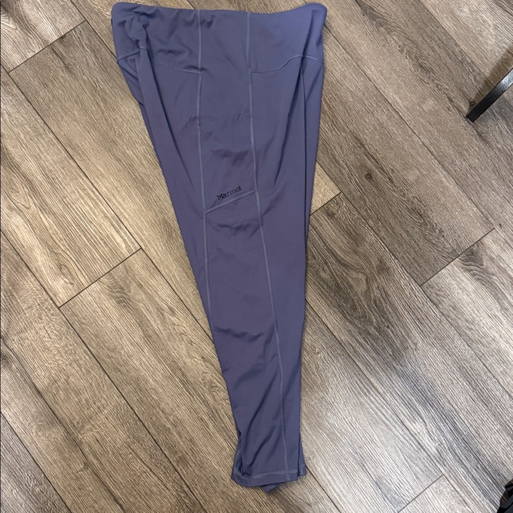 Marmot Purple High-Waisted Leggings - Picture 3 of 4